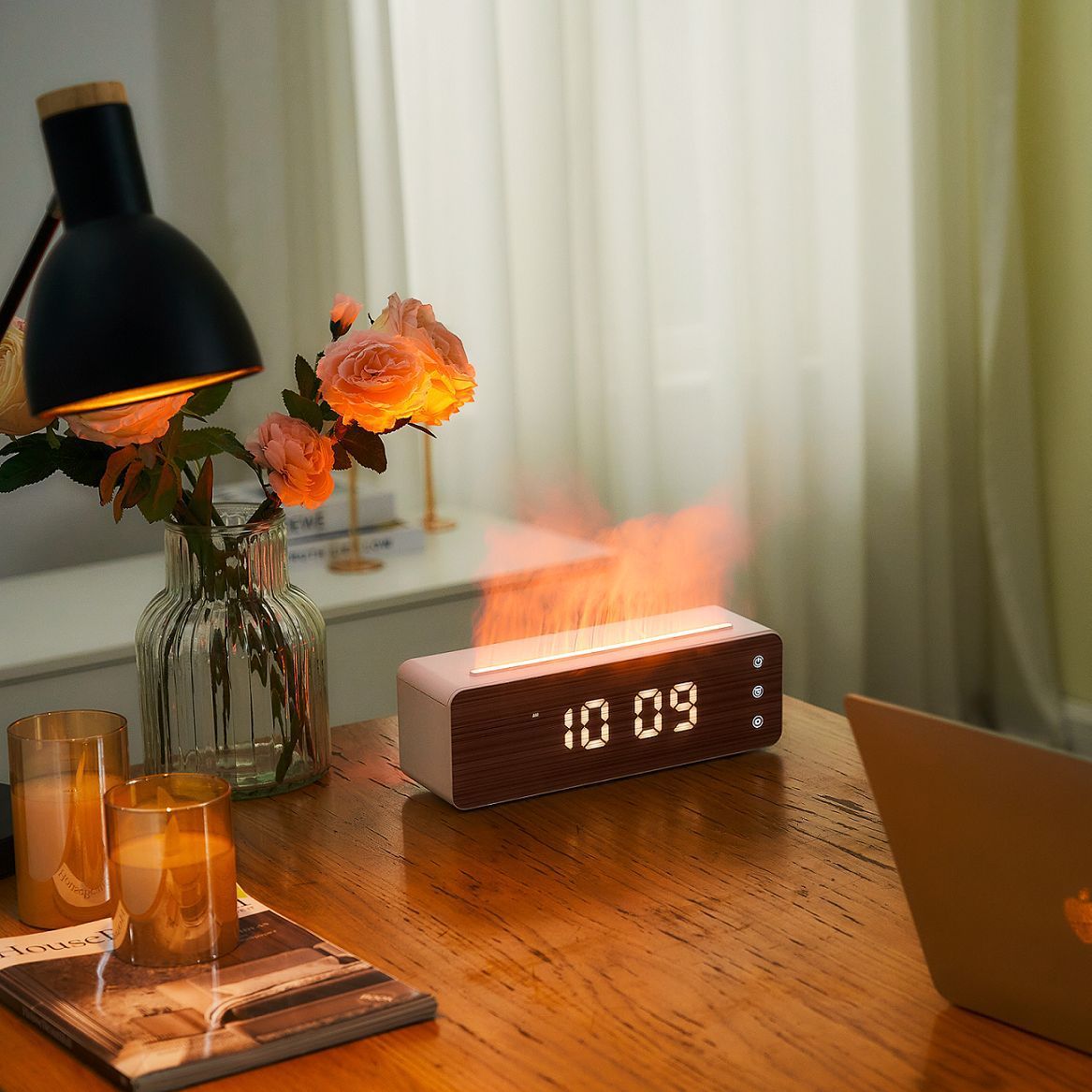 Diffuseur d'Huiles Essentielles avec Écran LED  : Technologie et Bien-Être Réunis